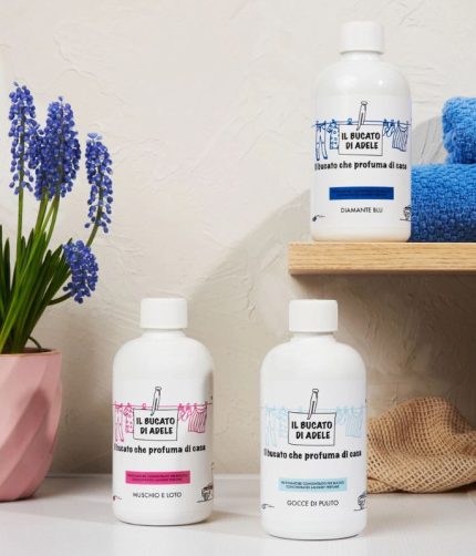 Három illatosító készlet mosáshoz - Blue Diamond, Drops of Clean, Musk and Lotus